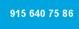 915 640 75 86 915 640 75 86
